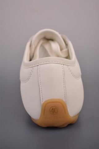 Alexander McQueen Boxe Sneaker 'Black / White / Beige / Red' view 4