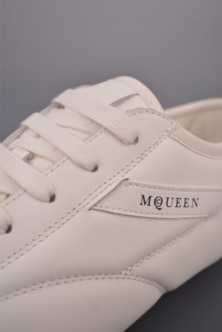 Alexander McQueen Boxe Sneaker 'Black / White / Beige / Red' view 7