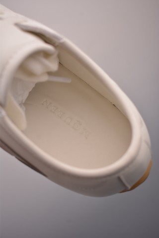 Alexander McQueen Boxe Sneaker 'Black / White / Beige / Red' view 9