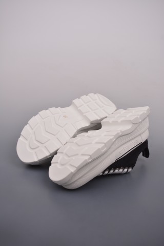 Alexander McQueen Platform Sneaker 'Brown' view 3