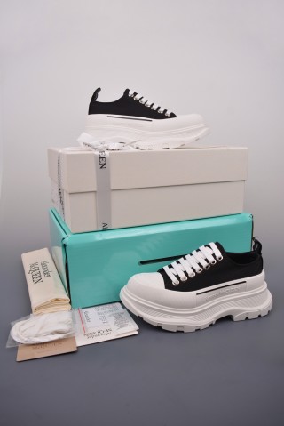 Alexander McQueen Platform Sneaker 'Brown' view 5