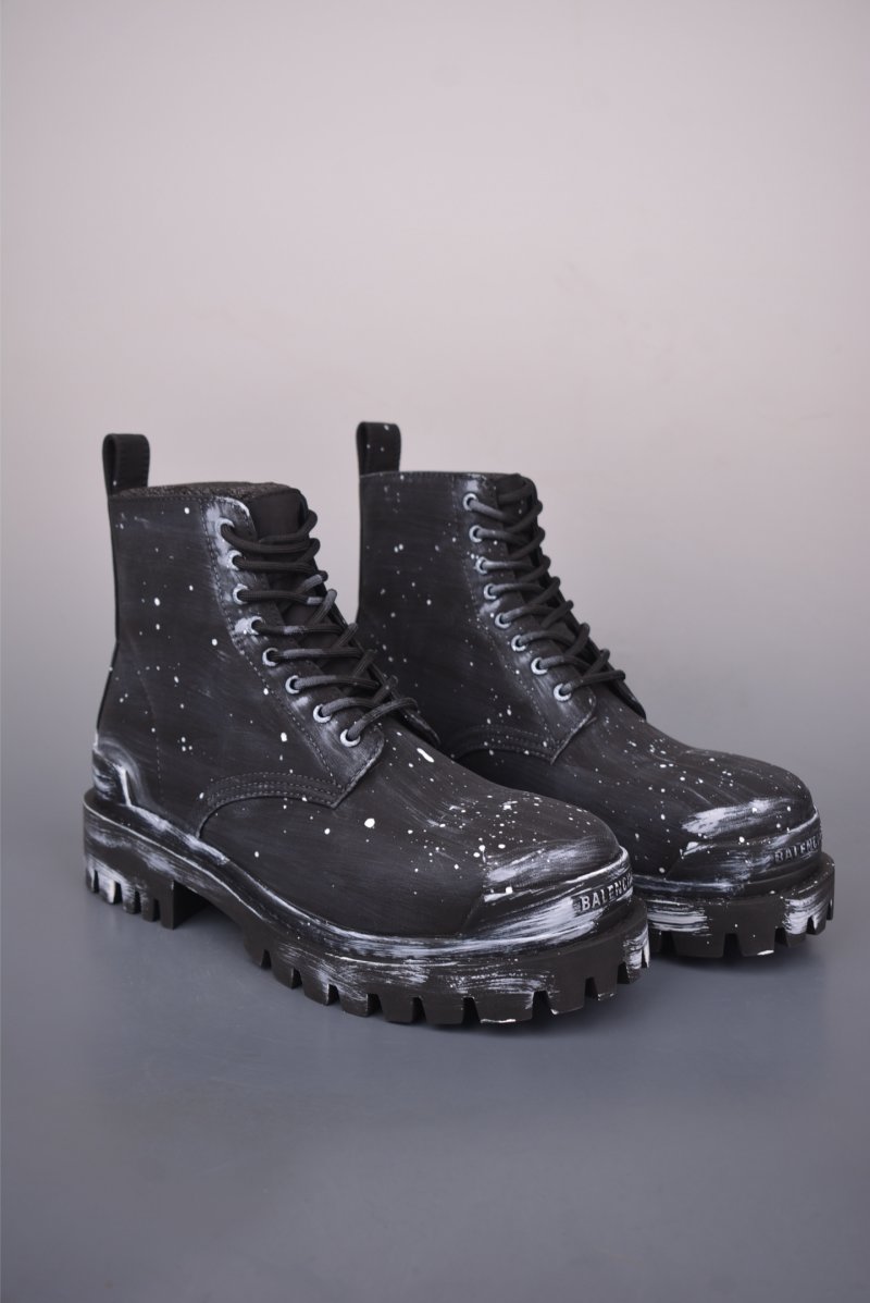 Balenciaga Distressed Martin Boot