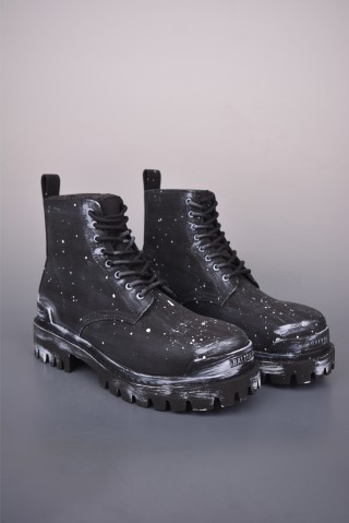Balenciaga Distressed Martin Boot view 1