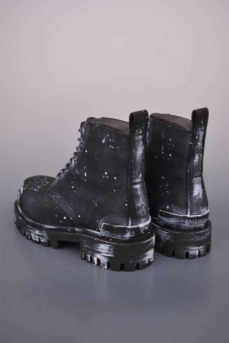 Balenciaga Distressed Martin Boot view