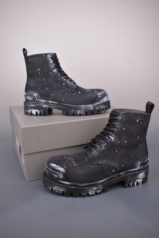 Balenciaga Distressed Martin Boot view 5
