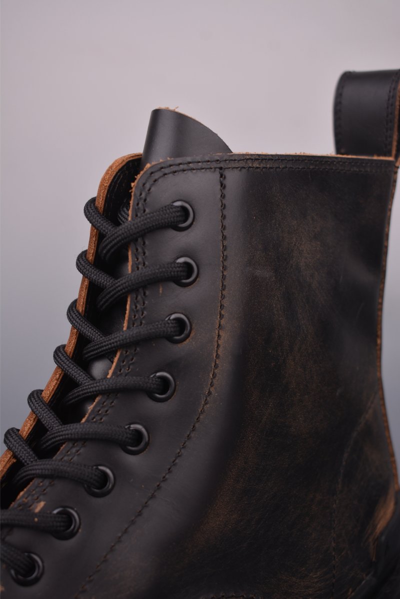 Balenciaga Distressed Martin Boot 'Brown' view