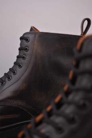 Balenciaga Distressed Martin Boot 'Brown' view 8