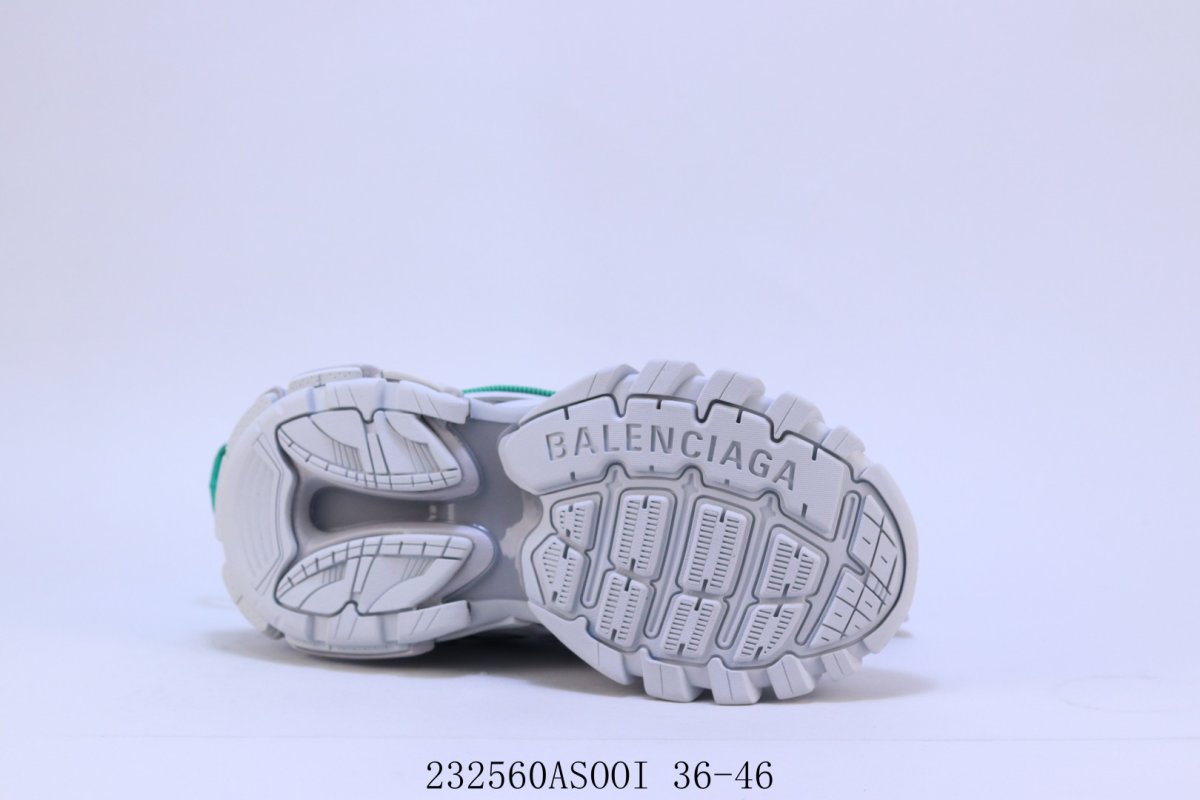 Balenciaga Sneaker Tess 3.0 'White / Orange' view