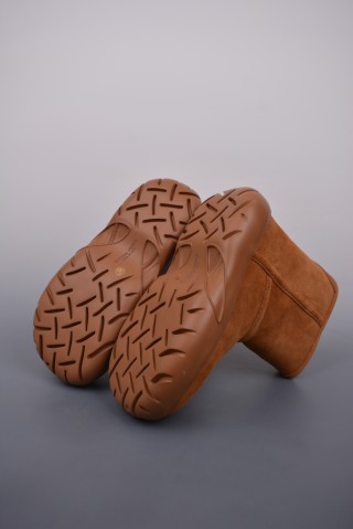 Bottega Veneta Snow Boot 'Black / Grey / Brown' view 3