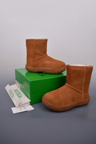 Bottega Veneta Snow Boot 'Black / Grey / Brown' view 5