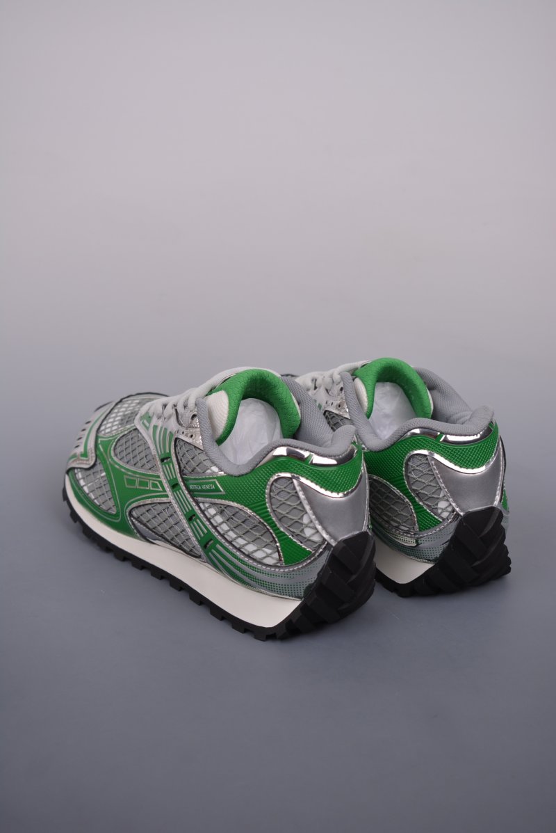 Bottega Veneta Orbit Runner 'Silver' view