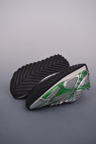 Bottega Veneta Orbit Runner 'Silver' view 3