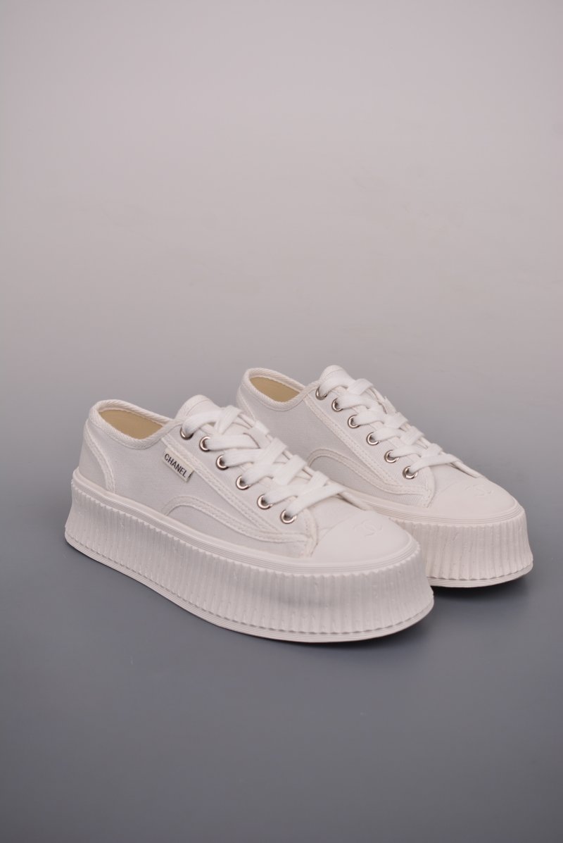 Chanel Canvas Sneaker 'Red'