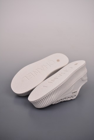 Chanel Canvas Sneaker 'Red' view 3