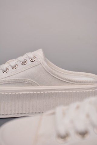 Chanel Canvas Slip-On 'Red' view 8