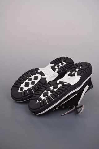 Chanel C Logo Platform Sneaker view 3