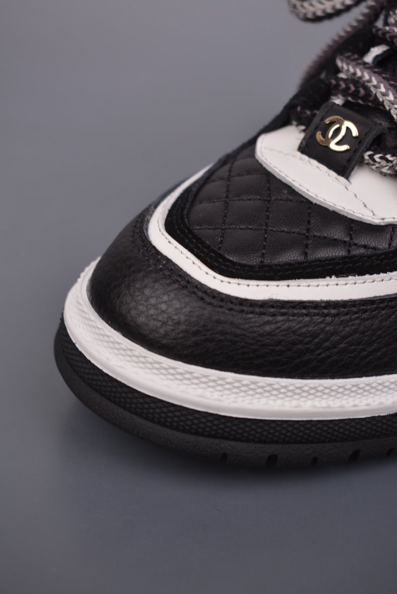 Chanel C Logo Platform Sneaker view