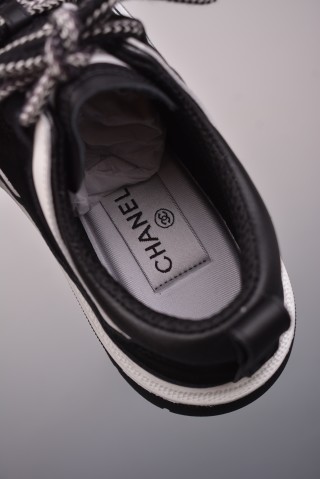 Chanel C Logo Platform Sneaker view 9