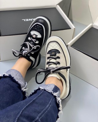 Chanel 2025C Platform Sneaker view 2