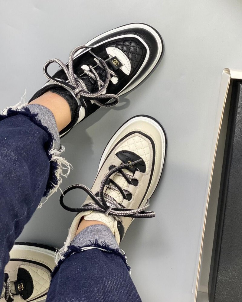 Chanel 2025C Platform Sneaker view