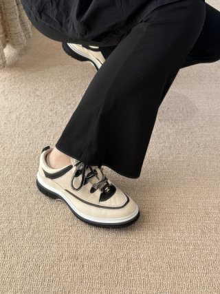 Chanel 2025C Platform Sneaker view 4