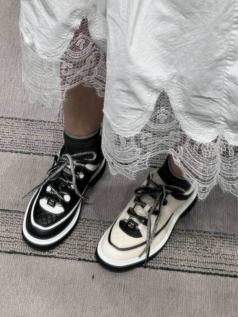 Chanel 2025C Platform Sneaker view