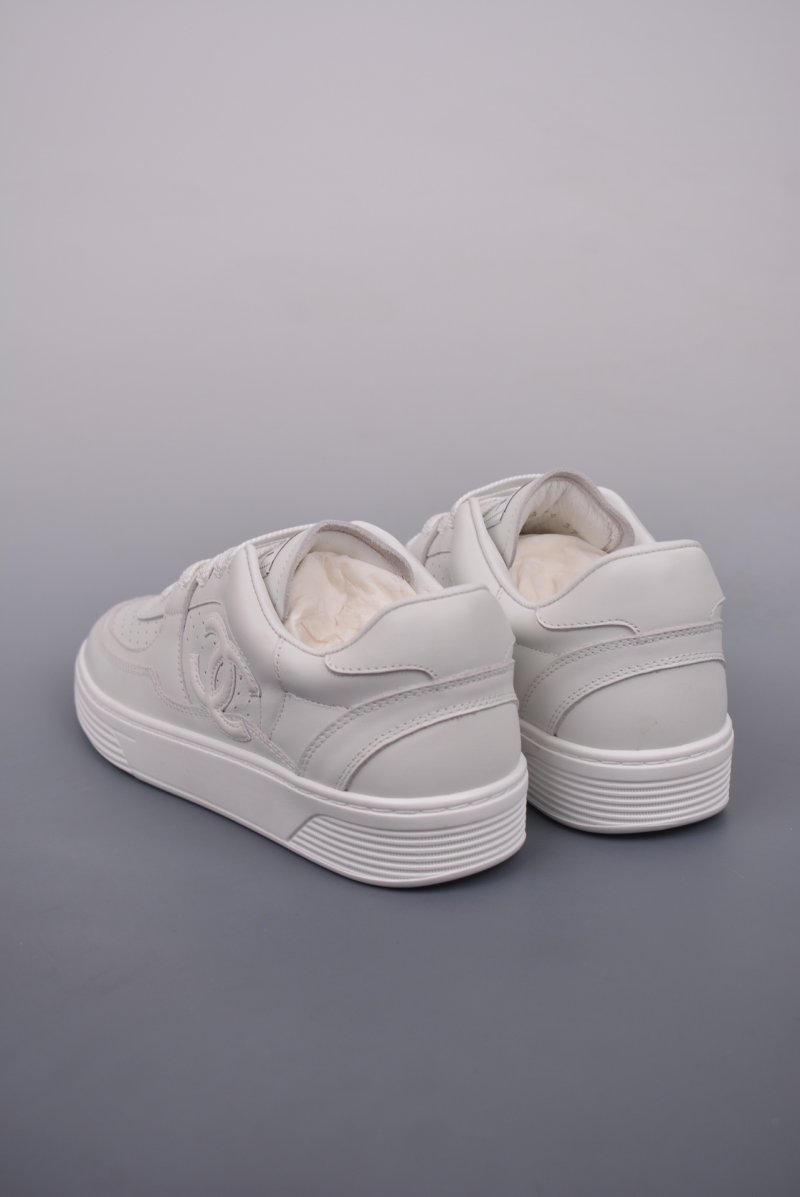 Chanel Low-Top Sneaker 'Black / White / Red' view