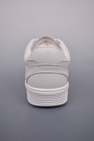 Chanel Low-Top Sneaker 'Black / White / Red' view 4