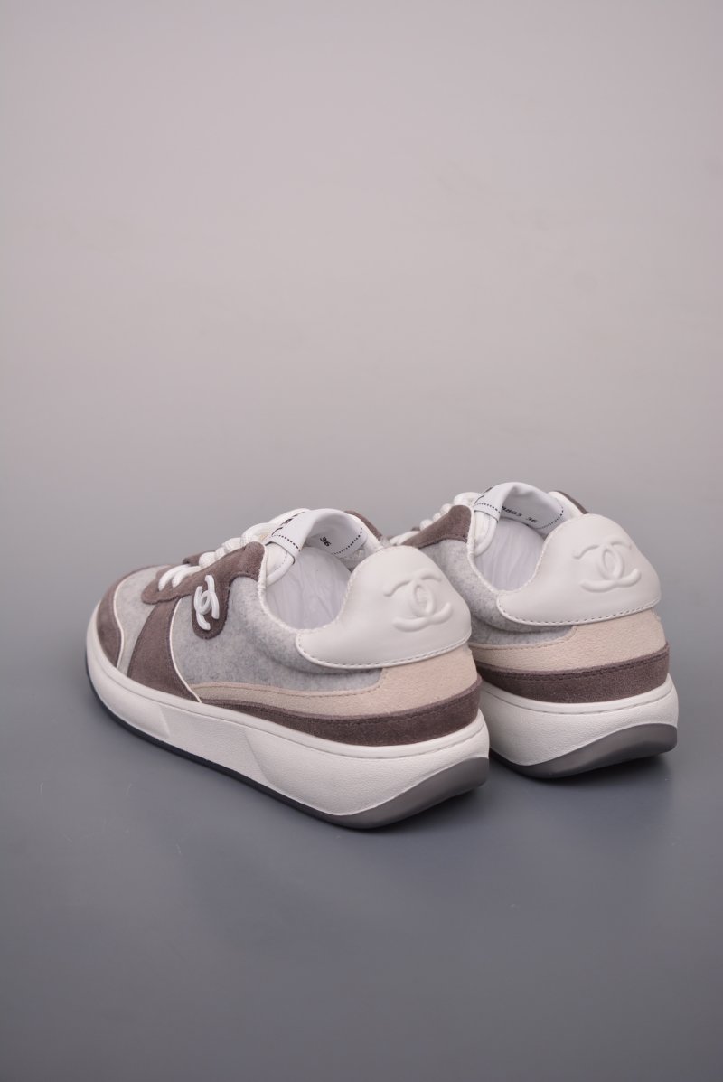 Chanel 24H 3D Platform Sneaker 'Gold / Silver' view