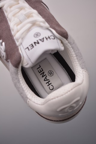 Chanel 24H 3D Platform Sneaker 'Gold / Silver' view 9