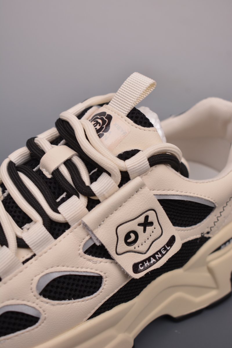 Chanel Platform Sneaker 'Red' view