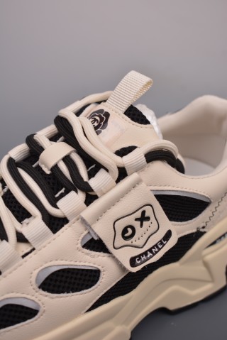 Chanel Platform Sneaker 'Red' view 7