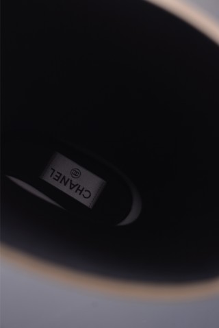 Chanel C Logo Rain Boot 'Black' view 9