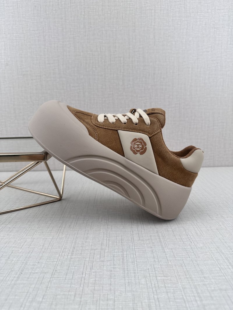 Chanel Q11 Platform Sneaker 'Black / White'
