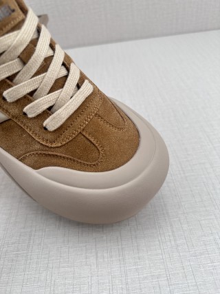 Chanel Q11 Platform Sneaker 'Black / White' view 7