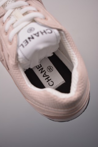 Chanel Wool Skateboard Shoe 'Gold' view 9