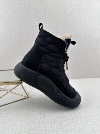 Chanel Q11 High-Top Platform Sneaker 'White' view 2