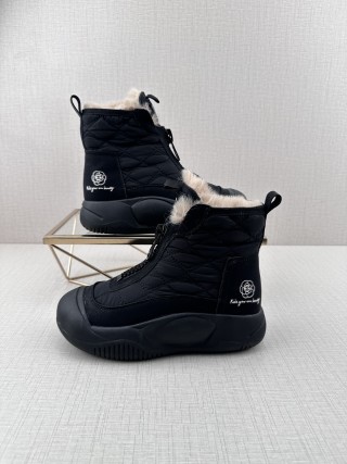 Chanel Q11 High-Top Platform Sneaker 'White' view 4