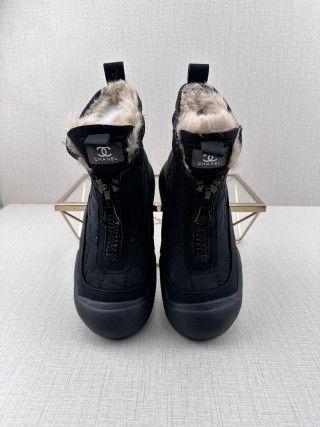 Chanel Q11 High-Top Platform Sneaker 'White' view 9