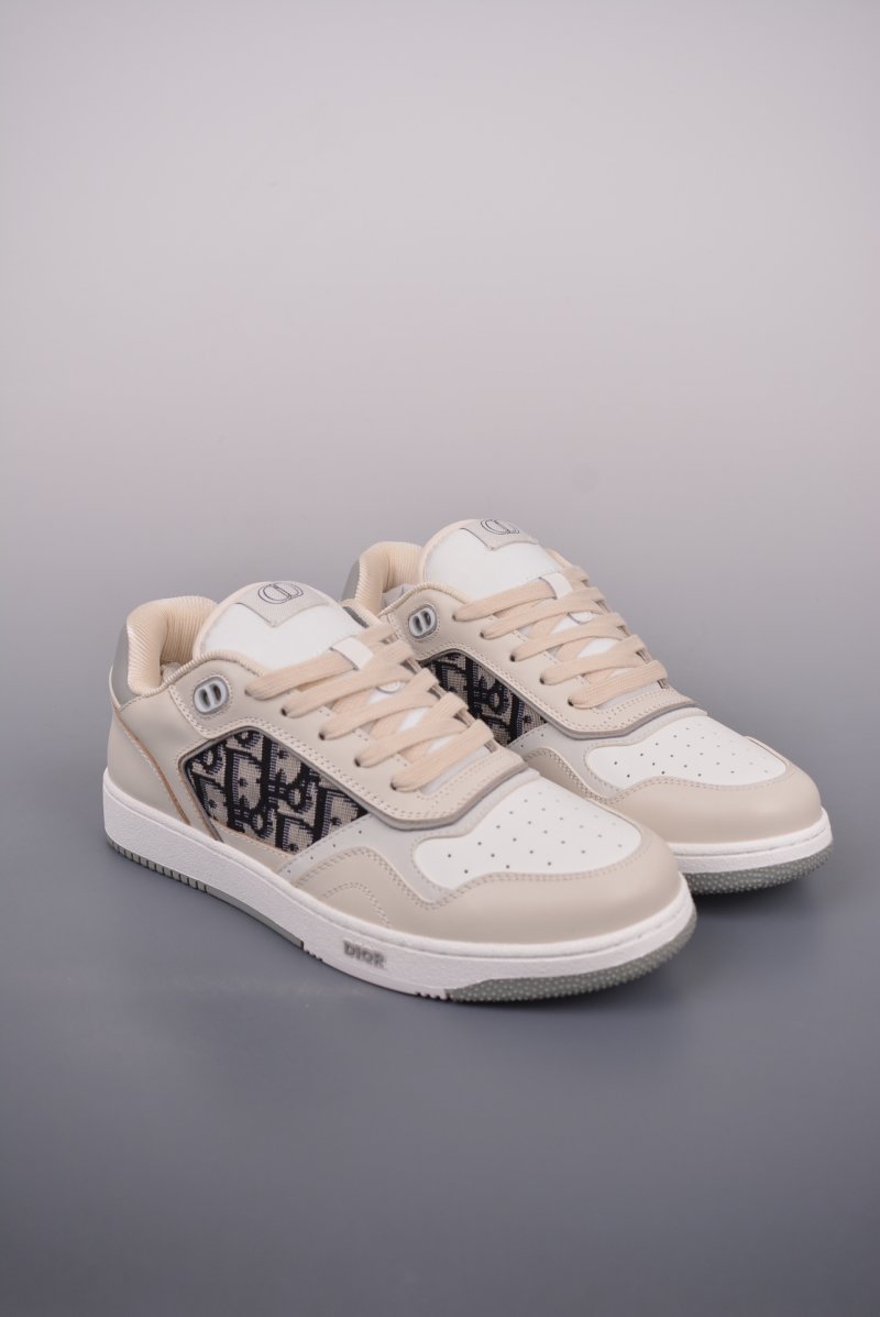 Dior B27 Oblique Low-Top Sneaker 'Black / White / Beige'