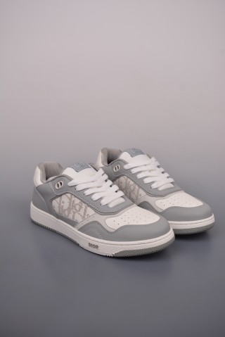 Dior B27 Oblique Low-Top Sneaker 'Black / White / Beige' view 10