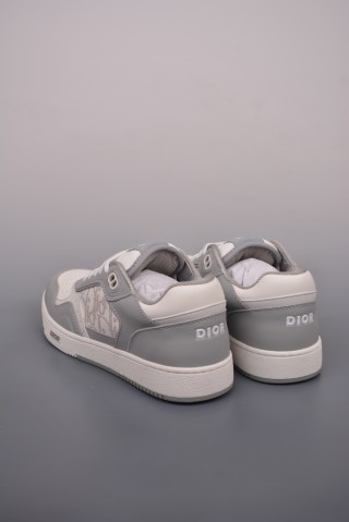 Dior B27 Oblique Low-Top Sneaker 'Black / White / Beige' view 11