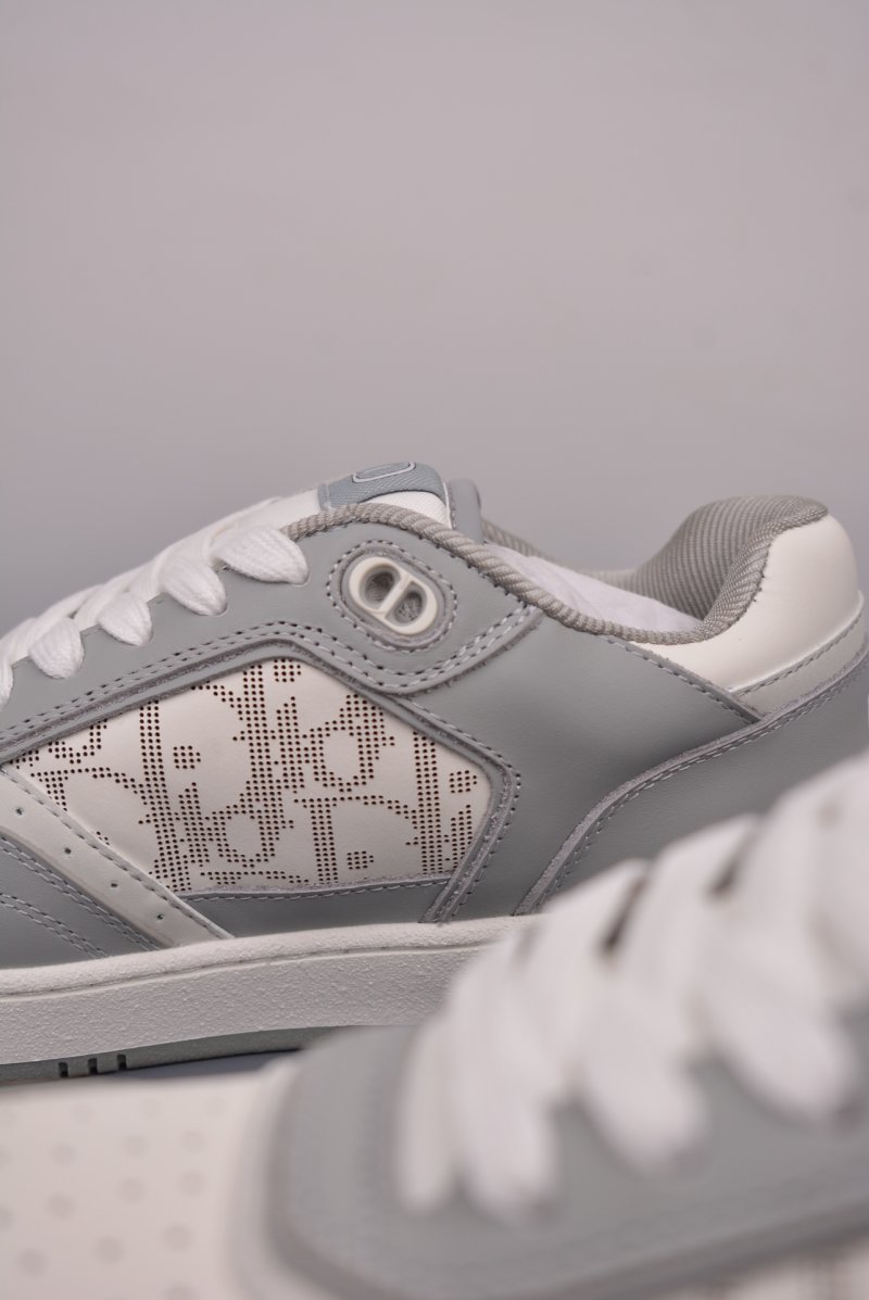 Dior B27 Oblique Low-Top Sneaker 'Black / White / Beige' view