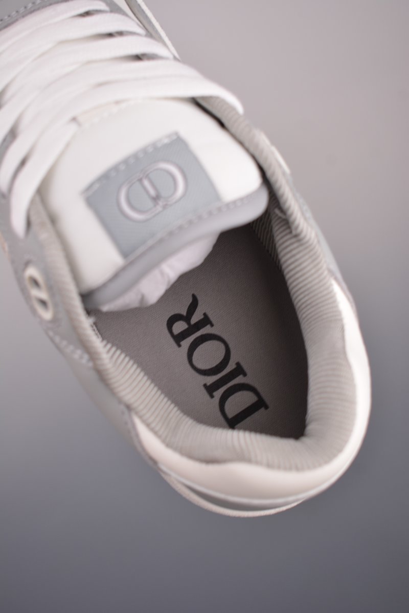 Dior B27 Oblique Low-Top Sneaker 'Black / White / Beige' view
