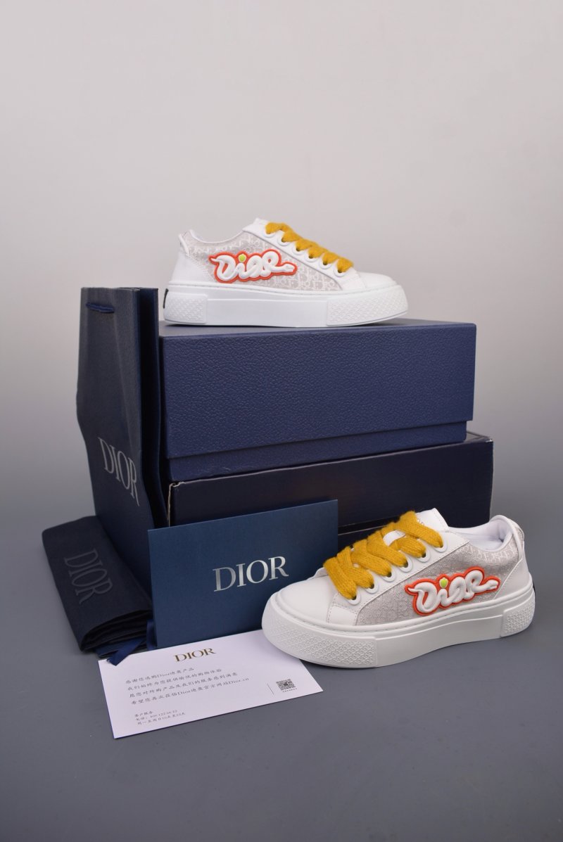 Dior B33 'Oblique' '30 Avenue Montaigne' 'Black / Pink / Yellow' view