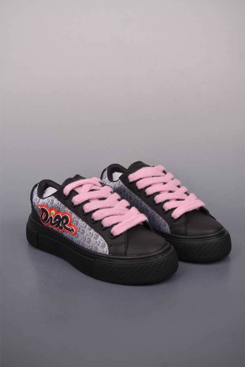 Dior B33 'Oblique' '30 Avenue Montaigne' 'Black / Pink / Yellow' view