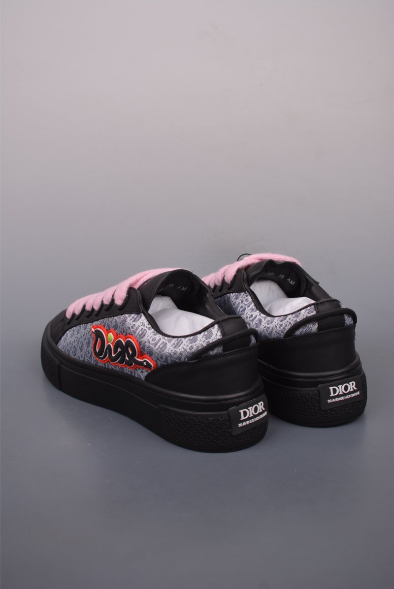 Dior B33 'Oblique' '30 Avenue Montaigne' 'Black / Pink / Yellow' view