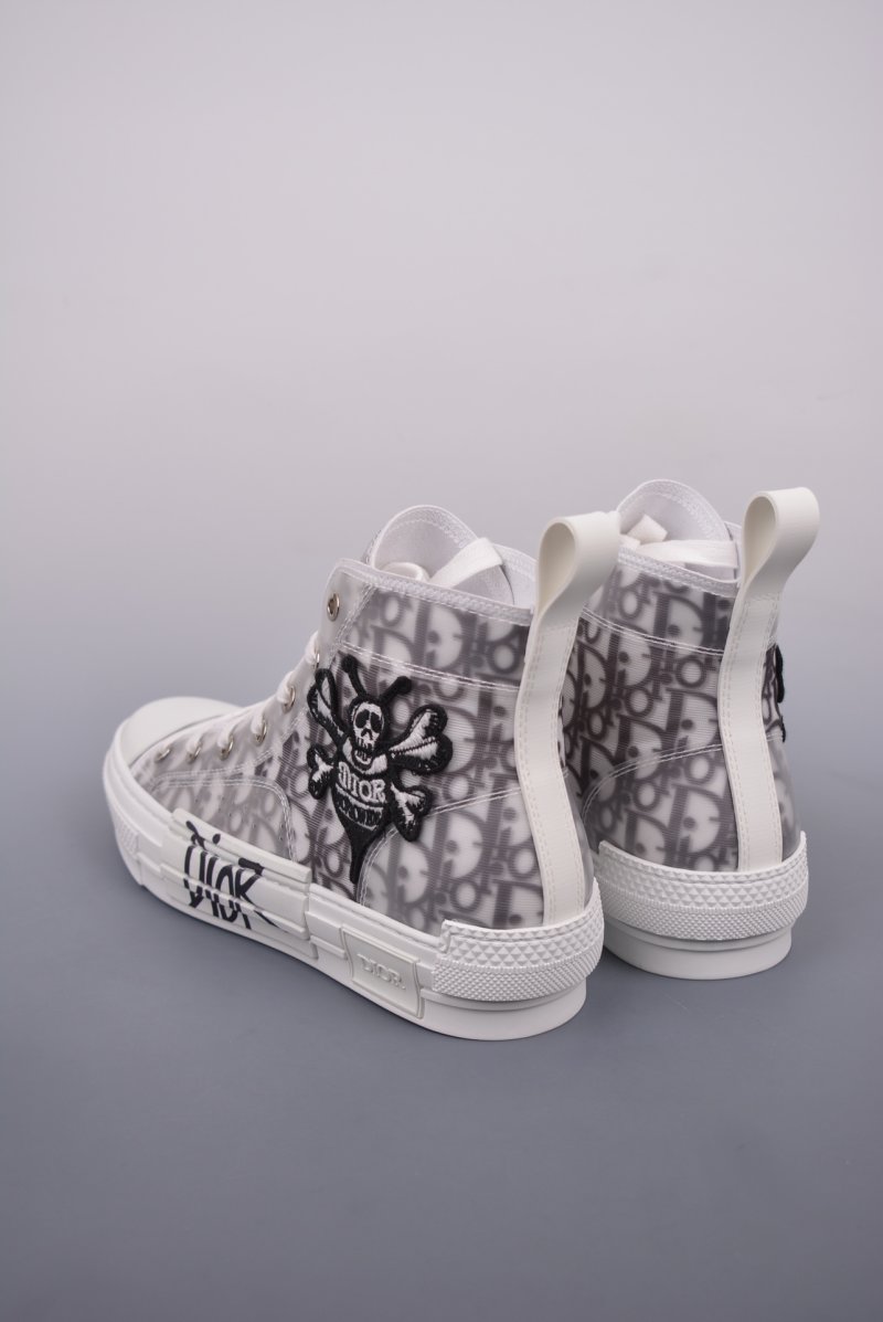 Dior B23 Oblique Top Sneakers view