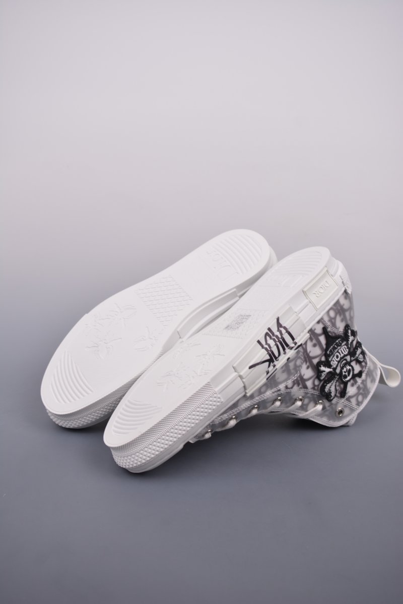 Dior B23 Oblique Top Sneakers view
