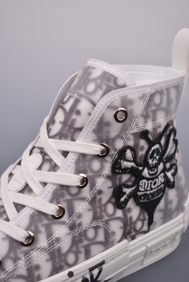 Dior B23 Oblique Top Sneakers view